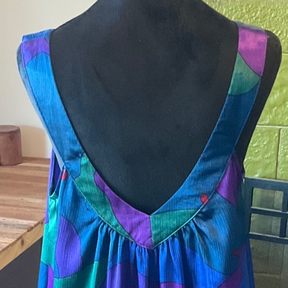 Lux Saturated Color Dress - size Small/Medium - Picture 2 of 4